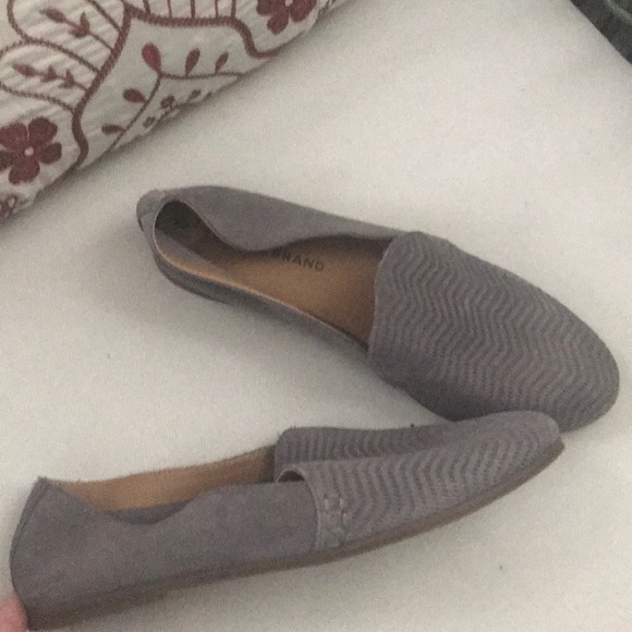 Lucky Brand Shoes - NWOT Lucky 🍀 Brand gray suede flats
